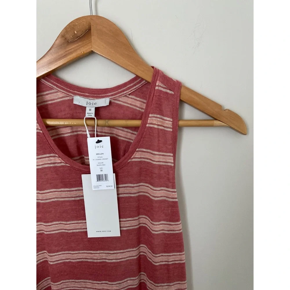 NWT Joie sleeveless‎ 100% linen Brellen maxi Dress